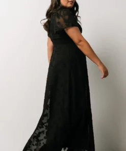 RR Evelyn Smocked Maxi Dress | Black 24 RR Evelyn Smocked Maxi Dress | Black