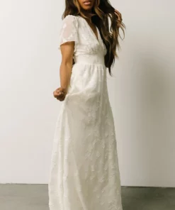 RR Evelyn Smocked Maxi Dress | Off White Dresses 16 RR Evelyn Smocked Maxi Dress | Off White Dresses