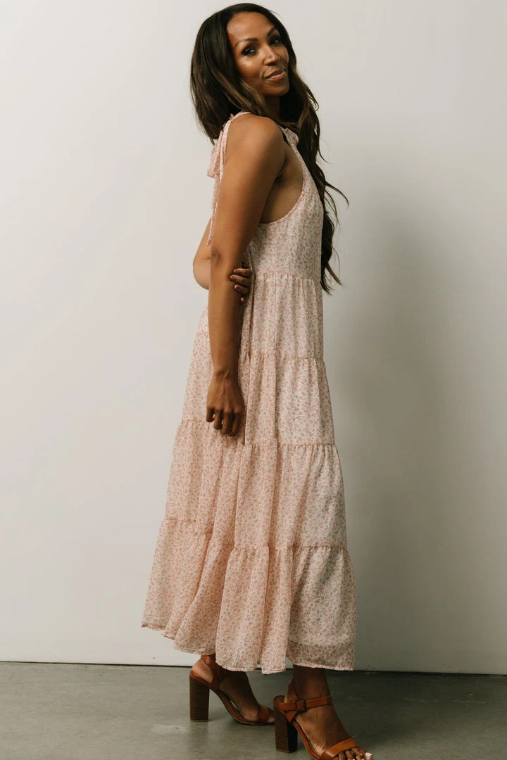 IL Ezra Tiered Maxi Dress | Blush Floral 7 IL Ezra Tiered Maxi Dress | Blush Floral
