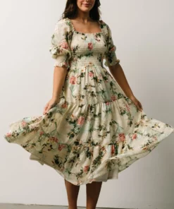 BB Custom Fabian Jacquard Midi Dress | Morning Bloom Dresses 13 BB Custom Fabian Jacquard Midi Dress | Morning Bloom Dresses