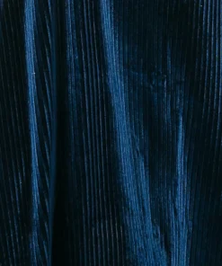 Baltic Born Fabric Swatch - Andi Ribbed Velvet | Navy Fabric Swatches