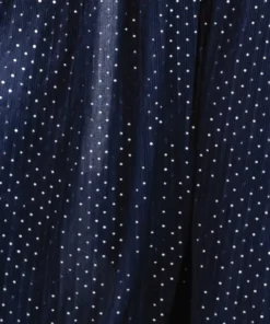 Baltic Born Fabric Swatches Fabric Swatch - Grace Sparkle | Navy