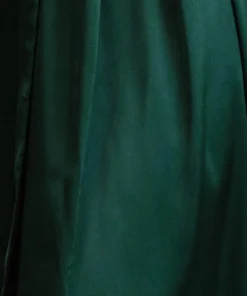 Baltic Born Fabric Swatches Fabric Swatch - Holly Satin | Dark Green