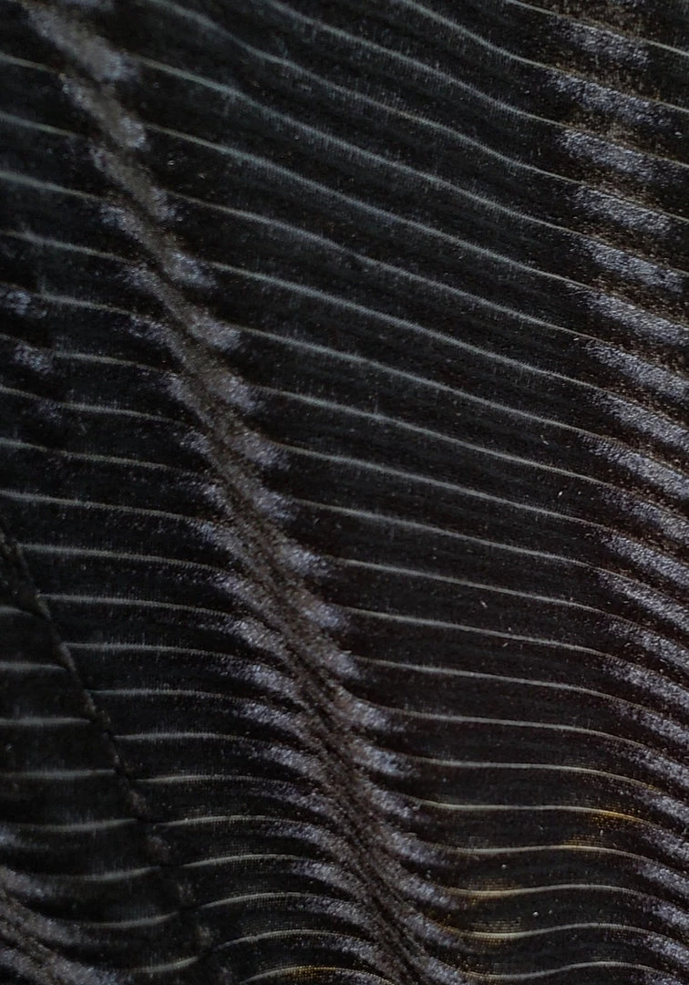 Baltic Born Fabric Swatch - Jada Ribbed Velvet | Black Fabric Swatches 1 Baltic Born Fabric Swatch - Jada Ribbed Velvet | Black Fabric Swatches