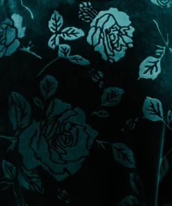 Baltic Born Fabric Swatches Fabric Swatch - Matthews Embossed Velvet | Jade