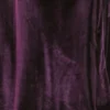 Baltic Born Fabric Swatch - Meghan Velvet | Eggplant
