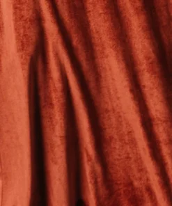 Baltic Born Fabric Swatches Fabric Swatch - Meghan Velvet | Terracotta
