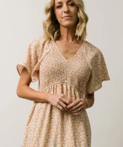 HAY Fairy Midi Dress | Pink Multi Floral 13 HAY Fairy Midi Dress | Pink Multi Floral