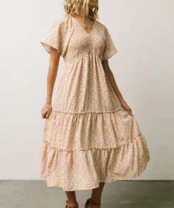 HAY Fairy Midi Dress | Pink Multi Floral 9 HAY Fairy Midi Dress | Pink Multi Floral