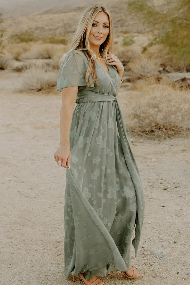 RR Faye Maxi Dress | Eucalyptus Dresses 4 RR Faye Maxi Dress | Eucalyptus Dresses