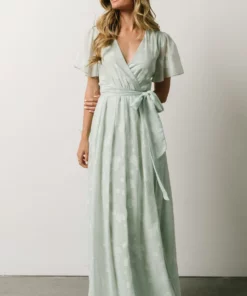 RR Dresses Faye Maxi Dress | Sage 9 RR Dresses Faye Maxi Dress | Sage