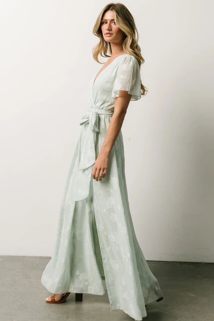 RR Dresses Faye Maxi Dress | Sage 4 RR Dresses Faye Maxi Dress | Sage