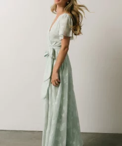 RR Dresses Faye Maxi Dress | Sage 11 RR Dresses Faye Maxi Dress | Sage