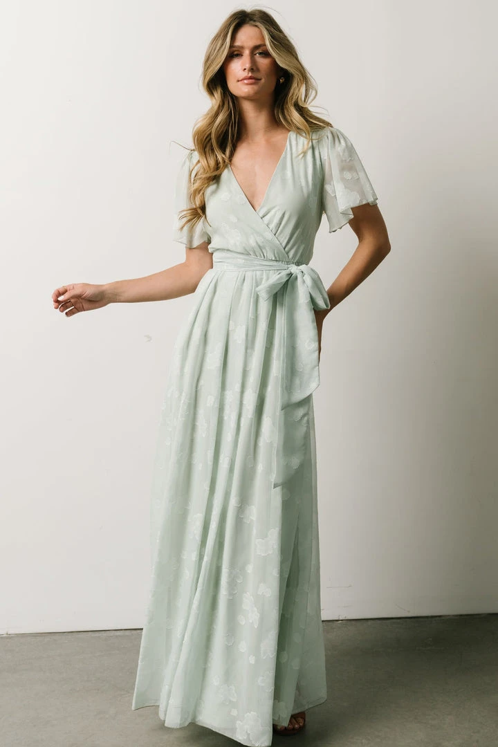 RR Dresses Faye Maxi Dress | Sage 1 RR Dresses Faye Maxi Dress | Sage