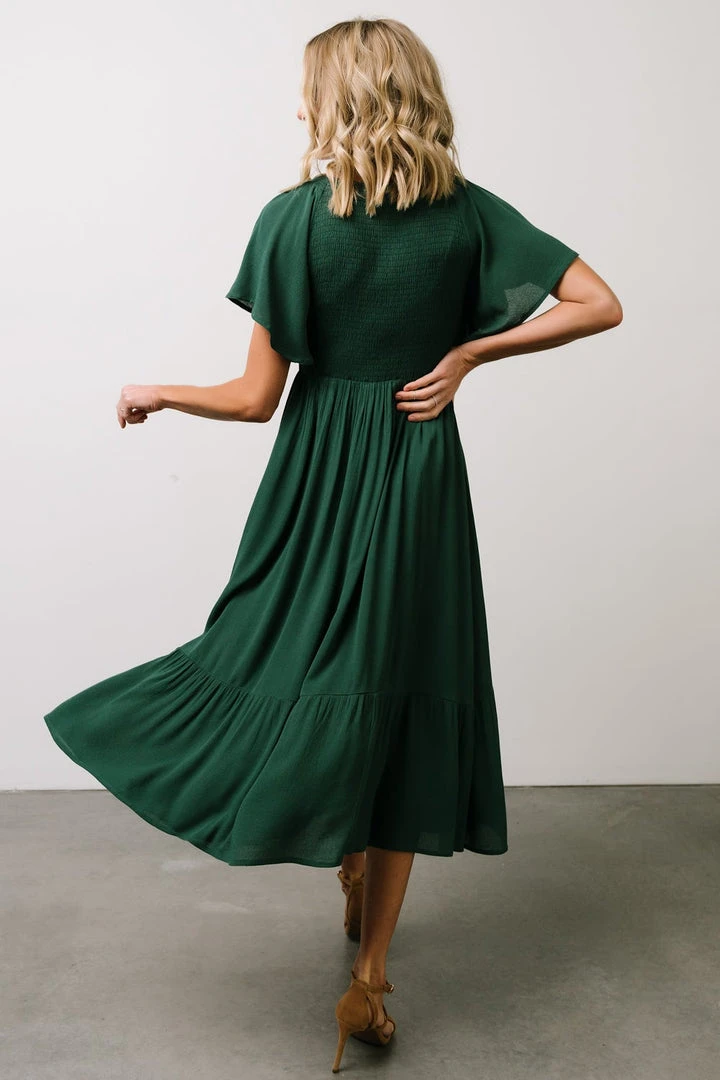 IL Felicity Smocked Dress | Evergreen Midi Dresses 8 IL Felicity Smocked Dress | Evergreen Midi Dresses