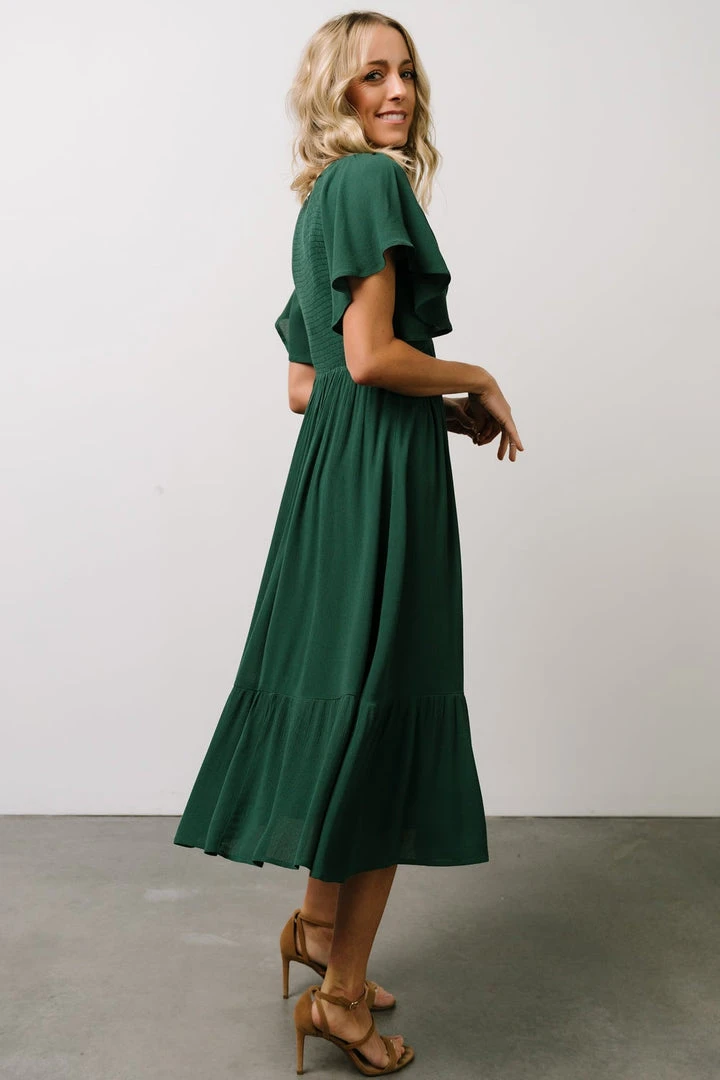 IL Felicity Smocked Dress | Evergreen Midi Dresses 6 IL Felicity Smocked Dress | Evergreen Midi Dresses