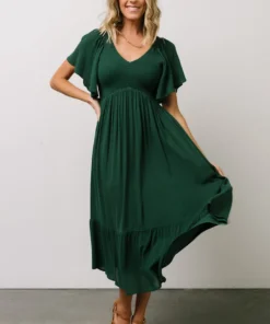 IL Felicity Smocked Dress | Evergreen Midi Dresses 11 IL Felicity Smocked Dress | Evergreen Midi Dresses