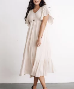 IL Dresses Felicity Smocked Dress | Ivory 8 IL Dresses Felicity Smocked Dress | Ivory