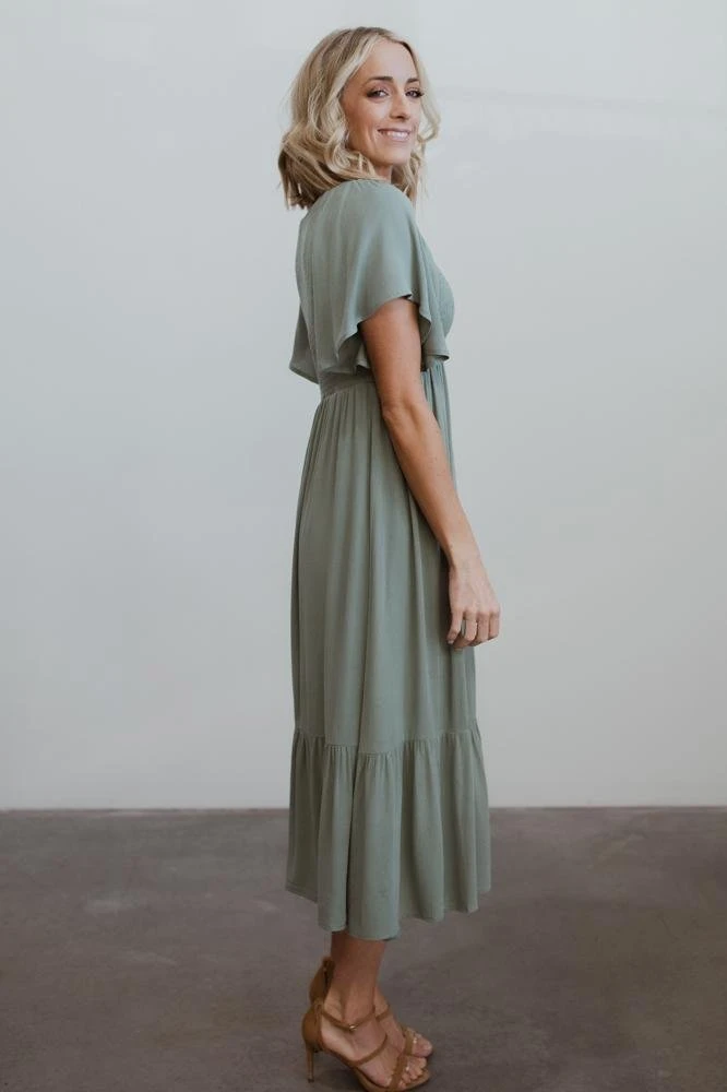 IL Felicity Smocked Dress | Sage Dresses 4 IL Felicity Smocked Dress | Sage Dresses