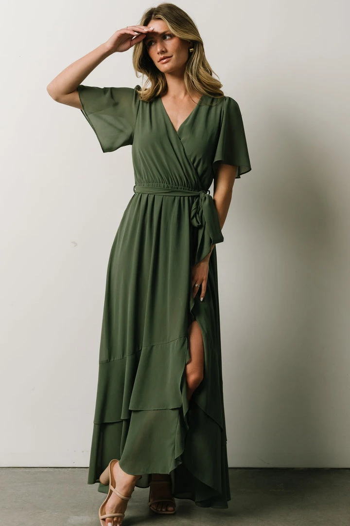 BB Custom Fiore Tulip Style Dress | Dusty Green Dresses 5 BB Custom Fiore Tulip Style Dress | Dusty Green Dresses