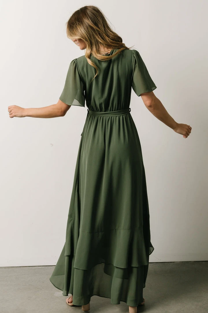 BB Custom Fiore Tulip Style Dress | Dusty Green Dresses 10 BB Custom Fiore Tulip Style Dress | Dusty Green Dresses