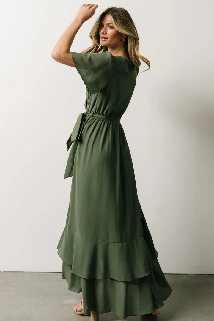 BB Custom Fiore Tulip Style Dress | Dusty Green Dresses 7 BB Custom Fiore Tulip Style Dress | Dusty Green Dresses