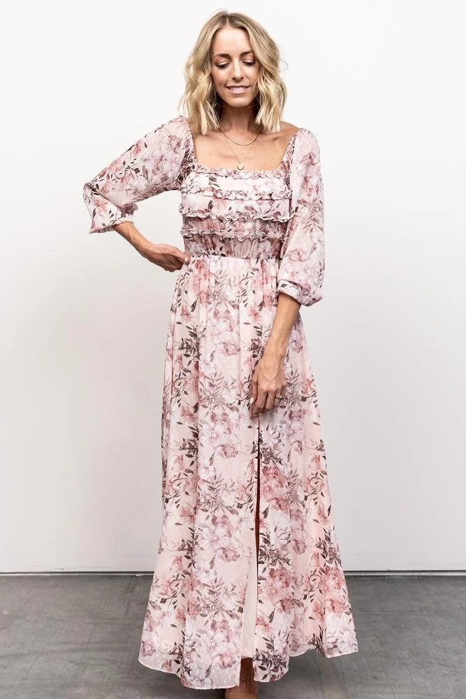 JH Florence Maxi Dress | Blush Floral Dresses 5 JH Florence Maxi Dress | Blush Floral Dresses