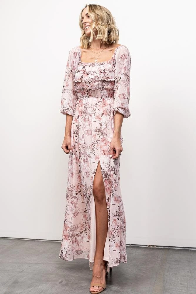 JH Florence Maxi Dress | Blush Floral Dresses 1 JH Florence Maxi Dress | Blush Floral Dresses