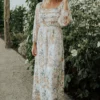 JH Dresses Florence Maxi Dress | Ivory Floral