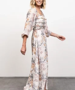 JH Dresses Florence Maxi Dress | Ivory Floral