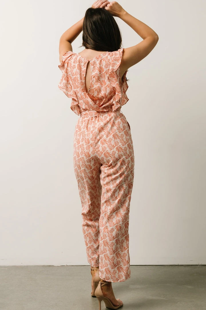 HAY Vacation Frankie Jumpsuit | Coral Print 2 HAY Vacation Frankie Jumpsuit | Coral Print