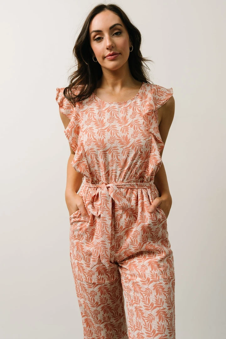 HAY Vacation Frankie Jumpsuit | Coral Print 8 HAY Vacation Frankie Jumpsuit | Coral Print