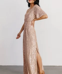 BB Custom Gatsby Sequin Gown | Rose Gold Dresses 19 BB Custom Gatsby Sequin Gown | Rose Gold Dresses