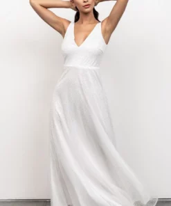 BB Custom Geneva Sparkle Gown | White 20 BB Custom Geneva Sparkle Gown | White