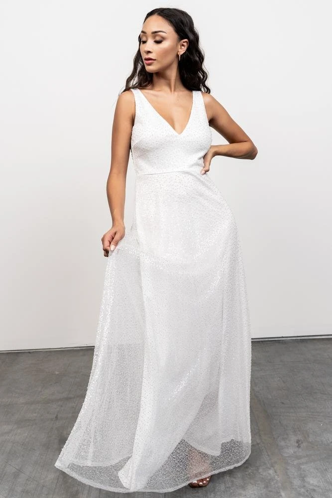 BB Custom Geneva Sparkle Gown | White 13 BB Custom Geneva Sparkle Gown | White