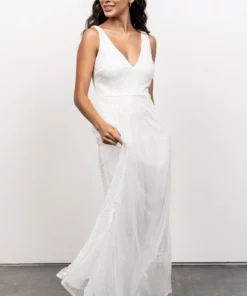 BB Custom Geneva Sparkle Gown | White 23 BB Custom Geneva Sparkle Gown | White