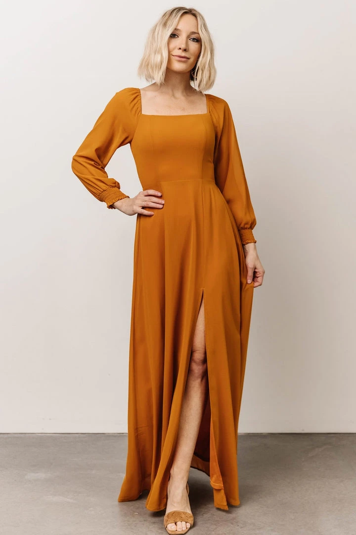 BB Custom Dresses Giselle Maxi Dress | Amber 3 BB Custom Dresses Giselle Maxi Dress | Amber