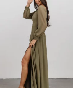 BB Custom Dresses Giselle Maxi Dress | Dusty Olive 16 BB Custom Dresses Giselle Maxi Dress | Dusty Olive