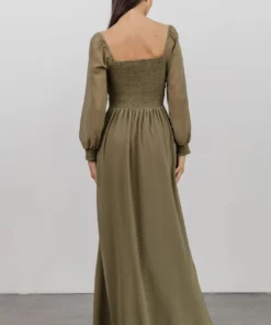 BB Custom Dresses Giselle Maxi Dress | Dusty Olive 18 BB Custom Dresses Giselle Maxi Dress | Dusty Olive