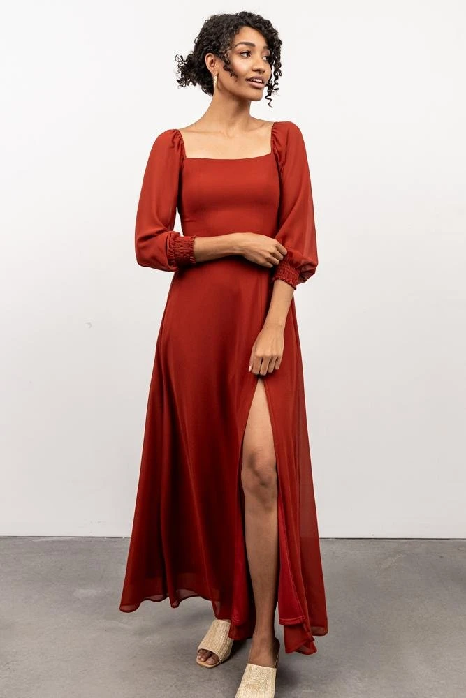 BB Custom Giselle Maxi Dress | Rust 5 BB Custom Giselle Maxi Dress | Rust