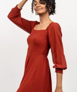 BB Custom Giselle Maxi Dress | Rust 16 BB Custom Giselle Maxi Dress | Rust