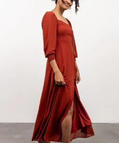 BB Custom Giselle Maxi Dress | Rust 19 BB Custom Giselle Maxi Dress | Rust