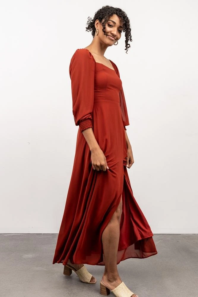 BB Custom Giselle Maxi Dress | Rust 9 BB Custom Giselle Maxi Dress | Rust