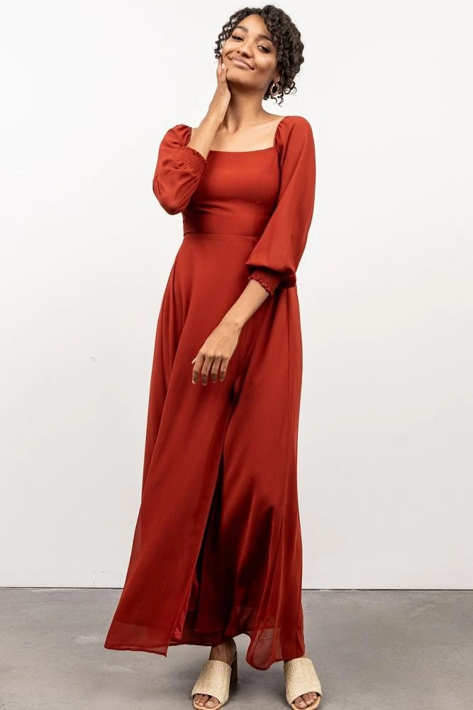 BB Custom Giselle Maxi Dress | Rust 11 BB Custom Giselle Maxi Dress | Rust