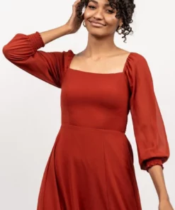 BB Custom Giselle Maxi Dress | Rust 20 BB Custom Giselle Maxi Dress | Rust