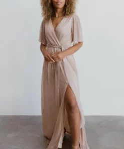 BB Custom Dresses Grace Sparkle Gown | Champagne