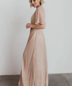 BB Custom Dresses Grace Sparkle Gown | Champagne