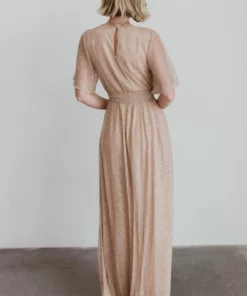 BB Custom Dresses Grace Sparkle Gown | Champagne