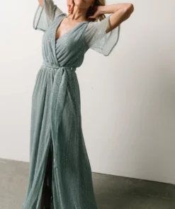 BB Custom Dresses Grace Sparkle Gown | Dusty Blue 13 BB Custom Dresses Grace Sparkle Gown | Dusty Blue