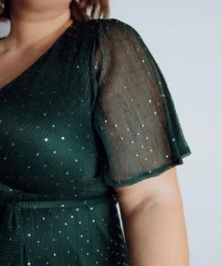 BB Custom Grace Sparkle Gown | Emerald Dresses